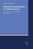 Effective Communication in a Global Context