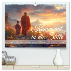 Komm mit in die Stille (hochwertiger Premium Wandkalender 2025 DIN A2 quer), Kunstdruck in Hochglanz - Calvendo;Waurick, Kerstin