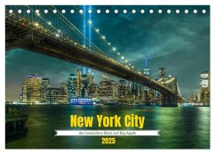 New York City - der besondere Blick auf Big Apple (Tischkalender 2025 DIN A5 quer), CALVENDO Monatskalender - Calvendo;Schrader, Charles