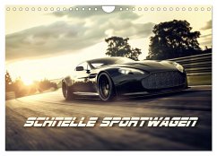 Schnelle Sportwagen (Wandkalender 2025 DIN A4 quer), CALVENDO Monatskalender