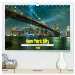 New York City - der besondere Blick auf Big Apple (hochwertiger Premium Wandkalender 2025 DIN A2 quer), Kunstdruck in Hochglanz - Calvendo;Schrader, Charles