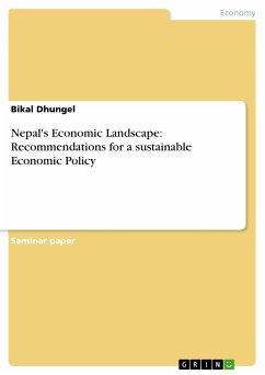 Nepal's Economic Landscape: Recommendations for a sustainable Economic Policy (eBook, PDF) - Dhungel, Bikal