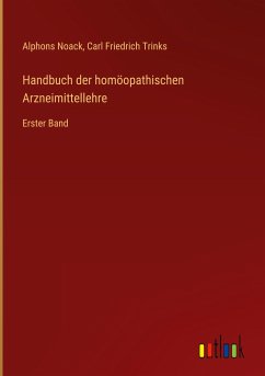 Handbuch der homöopathischen Arzneimittellehre