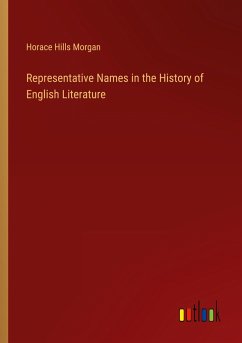 Representative Names in the History of English Literature