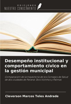 Cover Desempeño institucional y comportamiento cívico en la gestión municipal