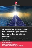 Simulação do dispositivo da célula solar de perovskite à base de iodeto de césio e estanho