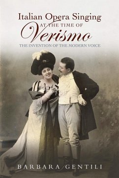 Cover Italian Opera Singing at the Time of Verismo