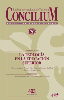 La teología en la Educación Superior - Baptist, Antony John; Knauss, Stefanie; de Mori, Geraldo