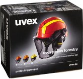 uvex Waldarbeiterset rot