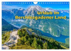 Urlaub im Berchtesgadener Land (Wandkalender 2025 DIN A4 quer), CALVENDO Monatskalender