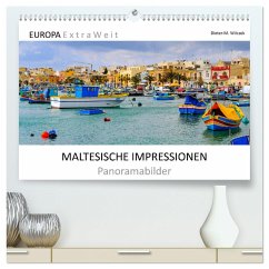 Maltesische Impressionen (hochwertiger Premium Wandkalender 2025 DIN A2 quer), Kunstdruck in Hochglanz - Calvendo;Wilczek, Dieter-M.