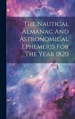 Cover The Nautical Almanac And Astronomical Ephemeris For The Year 1820