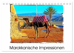 Marokkanische Impressionen (Tischkalender 2025 DIN A5 quer), CALVENDO Monatskalender - Calvendo;Hampe, Gabi