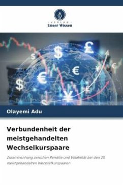 Verbundenheit der meistgehandelten Wechselkurspaare - Adu, Olayemi