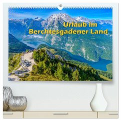 Urlaub im Berchtesgadener Land (hochwertiger Premium Wandkalender 2025 DIN A2 quer), Kunstdruck in Hochglanz - Calvendo;Wilczek, Dieter