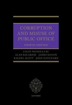 Corruption and Misuse of Public Office - Nicholls, Colin; Baracese, Alan; Maton, James; Scott, Rachel; Hatchard, John