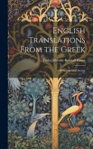 English Translations From the Greek