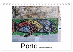 Porto - Charme am Douro (Tischkalender 2025 DIN A5 quer), CALVENDO Monatskalender - Calvendo;Hampe, Gabi