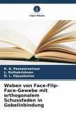 Weben von Face-Flip-Face-Gewebe mit orthogonalem Schussfaden in Gobelinbindung