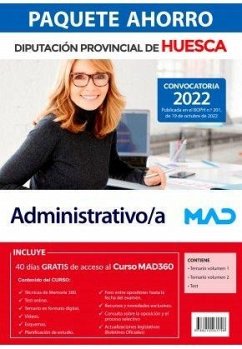 Paquete Ahorro Administrativo/a de la Diputación Provincial de Huesca