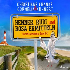 Cover Henner, Rudi und Rosa ermitteln: Ostfriesenkrimis Band 1-5 (MP3-Download)