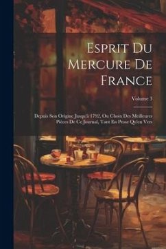 Esprit Du Mercure De France - Anonymous