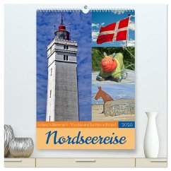 Nordseereise ¿ Jütland in Dänemark ¿ Von Blavand bis Henne Strand (hochwertiger Premium Wandkalender 2025 DIN A2 hoch), Kunstdruck in Hochglanz - Calvendo;Felix, Holger