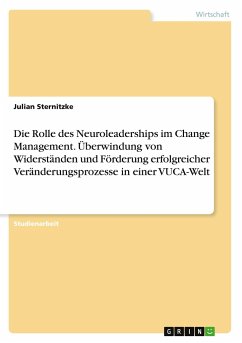 Die Rolle des Neuroleaderships im Change Management. Überwindung von Widerständen und Förderung erfolgreicher Veränderungsprozesse in einer VUCA-Welt - Sternitzke, Julian