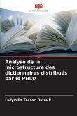 Analyse de la microstructure des dictionnaires distribués par le PNLD