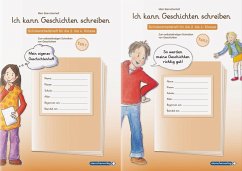 Ich kann Geschichten schreiben Teil 1 und 2 im Set - 2 Schülerarbeitshefte für die 2. bis 4. Klasse - sternchenverlag GmbH;Langhans, Katrin