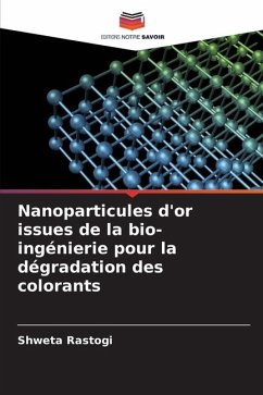 Nanoparticules d'or issues de la bio-ingénierie pour la dégradation des colorants - Rastogi, Shweta