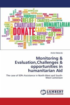Monitoring & Evaluation,Challenges & opportunities in humanitarian Aid