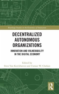 Decentralized Autonomous Organizations