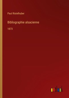 Bibliographie alsacienne