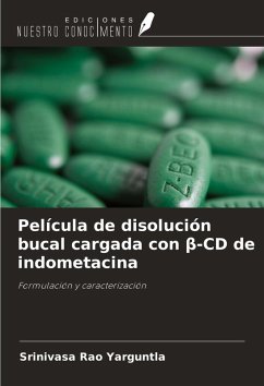 Cover Película de disolución bucal cargada con ¿-CD de indometacina
