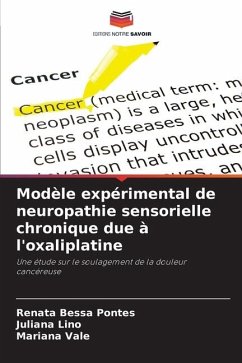 Modèle expérimental de neuropathie sensorielle chronique due à l'oxaliplatine - Pontes, Renata Bessa;Lino, Juliana;Vale, Mariana