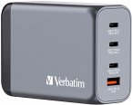 Verbatim GNC-240 GaN Charg. 240W 3xUSB-C PD, 1xUSB-A QC 3.0 32205