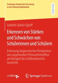 Erkennen von Stärken und Schwächen von Schülerinnen und Schülern (eBook, PDF) - Gobeli-Egloff, Isabelle