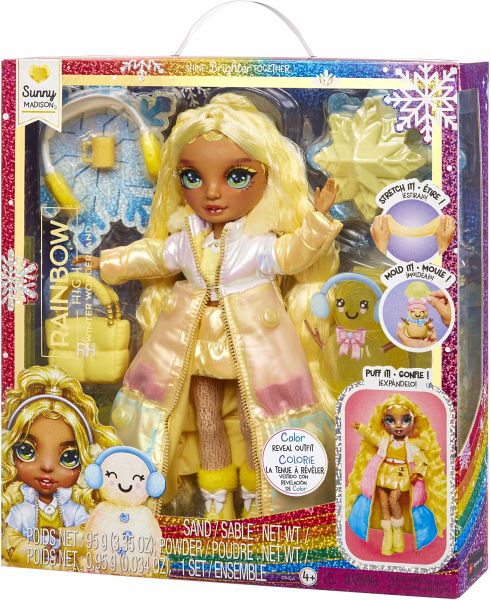 Rainbow High Winter Wonderland Doll- Yellow Rainbow High Winter Wonderland Doll- Yellow
