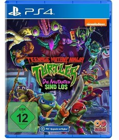 Cover Teenage Mutant Ninja Turtles: Die Mutanten sind los (PlayStation 4)