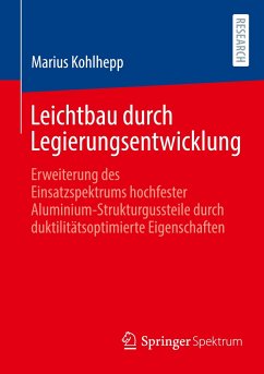 Leichtbau durch Legierungsentwicklung - Kohlhepp, Marius