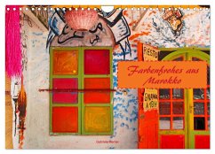 Farbenfrohes aus Marokko (Wandkalender 2025 DIN A4 quer), CALVENDO Monatskalender
