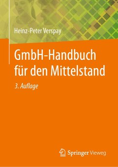 GmbH-Handbuch für den Mittelstand (eBook, PDF) - Verspay, Heinz-Peter