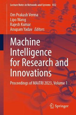 Machine Intelligence for Research and Innovations (eBook, PDF)