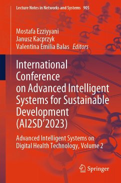 International Conference on Advanced Intelligent Systems for Sustainable Development (AI2SD’2023) (eBook, PDF)