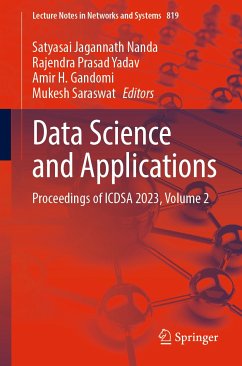 Data Science and Applications (eBook, PDF)