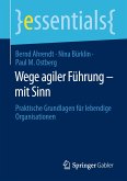 Wege agiler Führung – mit Sinn (eBook, PDF)