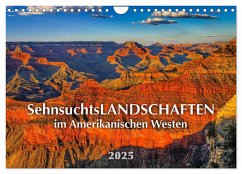 Sehnsuchts Landschaften im Amerikanischen Westen (Wandkalender 2025 DIN A4 quer), CALVENDO Monatskalender - Calvendo;Wilczek, Dieter