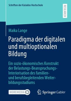 Paradigma der digitalen und multioptionalen Bildung (eBook, PDF) - Lange, Maika