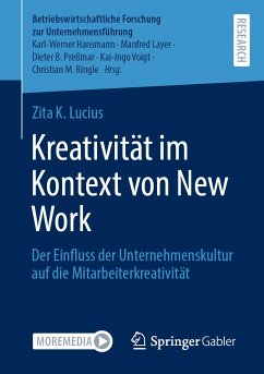 Kreativität im Kontext von New Work (eBook, PDF) - Lucius, Zita K.